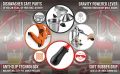 Daaji Imported Manual Citrus Press and Orange Squeezer - Metal Lemon Squeezer - Premium Quality Heavy Duty Manual Orange Juicer and Lime Squeezer Press Stand. 