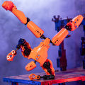 Titan Robot Action Figure 3D Printed With Full Articulation For Stop Motion Anim. 