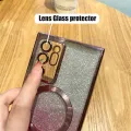 Magnetic Wireless Charging Case For Samsung Galaxy Note 20 Ultra 10 Plus 5g Gradient Glitter Magsafe Cover Note20 Note10 10plus. 