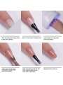 💅 XEIJAYI Ice Nude Series Gel Nail Polish 15ml – Semi Permanent UV LED Soak Off Nude Nail Gel for Salon & DIY Manicure. 