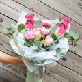 Wholesale Mini Bear Soft Toy Bouquet Flower Plush Cute Bear Stuffed Toy ; Pemborong Anak Patung Balut Bunga 10~11cm ; 批发. 