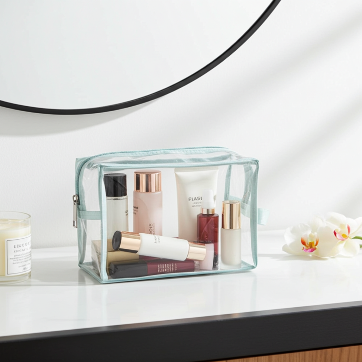 Cosmetic%20Bag%20Organizer%20Makeup%20Storage%20Jewellery%20Vanity%20Box%20(Transparent)%209X5X5%20Inch.%20-%20Image%2010