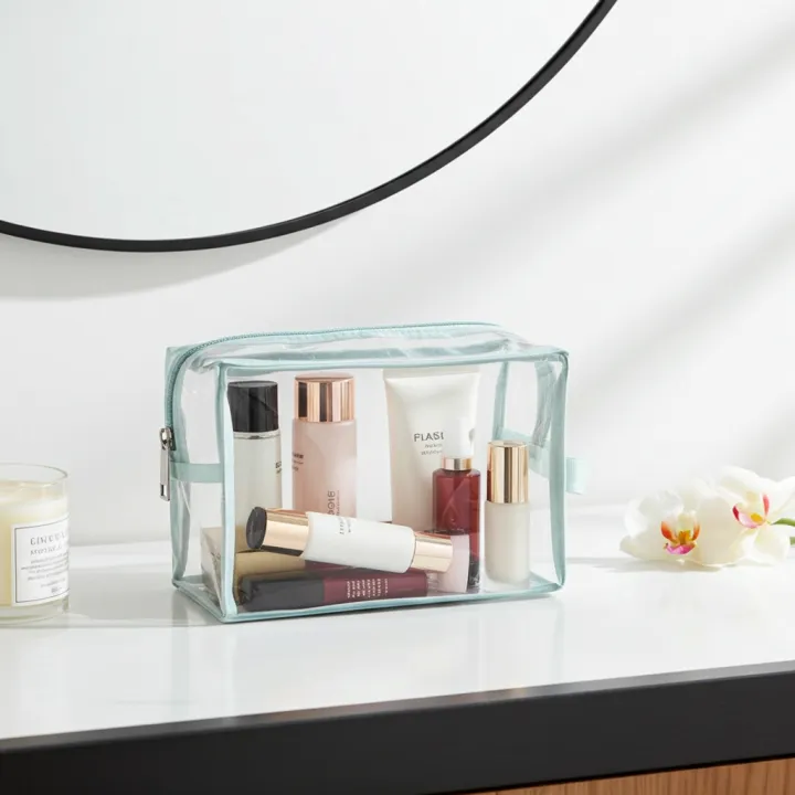 Cosmetic%20Bag%20Organizer%20Makeup%20Storage%20Jewellery%20Vanity%20Box%20(Transparent)%209X5X5%20Inch.%20-%20Image%2010