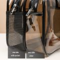 Professional Transparent Makeup Bag & Organizers with Full of Storage | Make Up Bags Pouch with Zipper For Travelling | Multipurpose Traveling Cosmetic Bags for Women. 