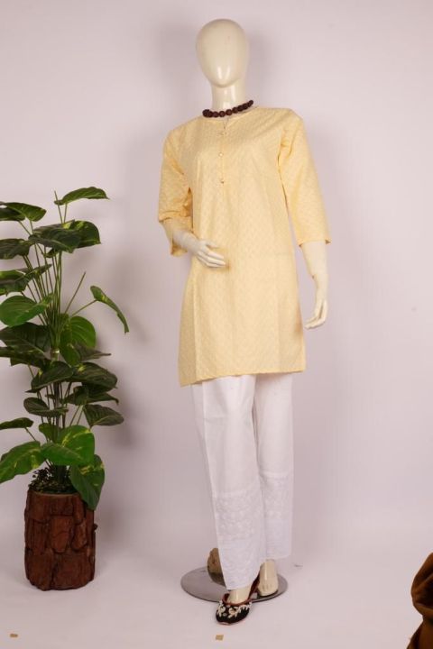 Naseem%20Textile%20Chikankari%202%20Piece%20Stitched%20Suit-Kurti%20&%20Trouser%20%20kurti%20trouser%20-%20Image%202