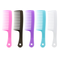 Wide Tooth Comb Wet Hair Tangling Big Tooth Plastic Comb Curly Hair Comb Hairbrush. 