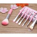 Get the Hello Kitty Professional Makeup Brushes Set - 07 Pcs With Box in Pink Color!. 