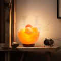 Fire Bowl 100% pure Himalayan Salt Lamp with Salt Balls from khewra salt Lamp. 