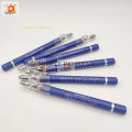 Lip & Eye Pencil Waterproof Matte Lip Liner Pencil 1pc Smooth Lip Makeup Cosmetic Lipliner and Eyeliner Pencils - White/Grey/Blue. 