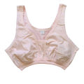 Women's Cotton Vest Middle-Aged and Elderly Cotton without Steel Ring Bra Vest Elderly Women's Bra Vest Style. 