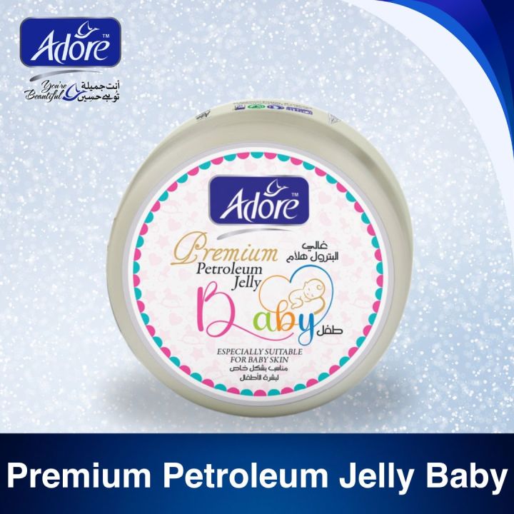Adore Baby Petroleum Jelly | Premium Petroleum Jelly | Especially Suitable For Baby Skin