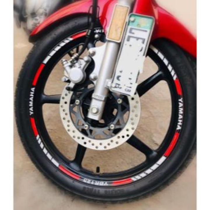 Rim Sticker Strips for YAMAHA YBR