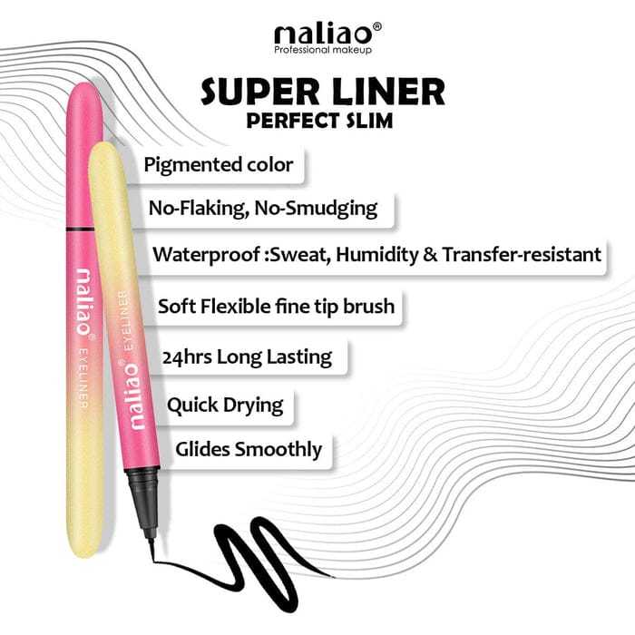 Maliao Super Liner Perfect Slim Eyeliner – Precision Long-Lasting ...