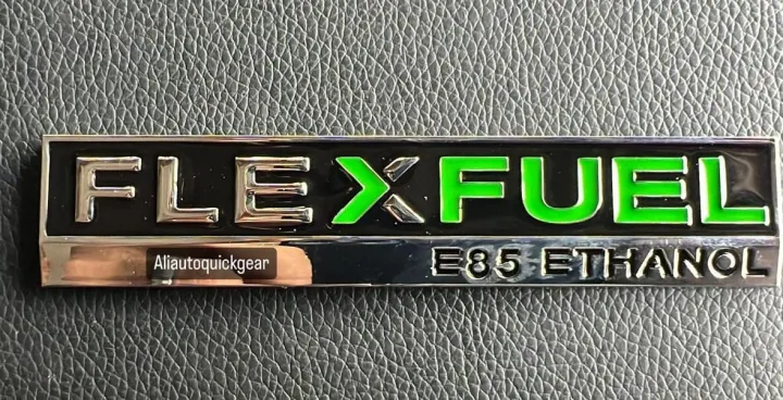 Metal%20Flex%20Fuel%20E85%20Ethanol%20Car%20Rear%20Liftgate%20Emblem%20Badge%20Sticker%20Decal%20For%20Chevy%20Cadillac%20GM%20-%20Image%204