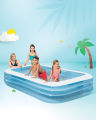 Rectangular swimming Pools with FREE HAND PUMP | Inflatable Swimming pool(5FT,7.5 FT,8.5FT,10FT)(57403,57181,56483,58484. 