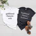 Girlfriend Fiance Wife T-Shirt, Husband Shirt. 