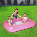 5.5 Ft Bestway 51115 Inflatable Aquababes Swimming Pool For Kids Summer Season Swim_Pool Party With Inflatable Pool_, Fun For Family Indoor & Outdoor Kids Water Games, Swim Play, Bath Pool & Enjoy Summers Swim Pools For Kids & Toddler 2 Colors. 