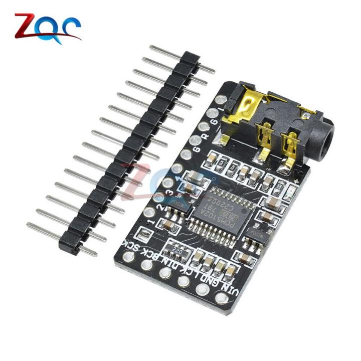Interface I2S PCM5102 DAC Decoder GY-PCM5102 I2S Player Module For ...