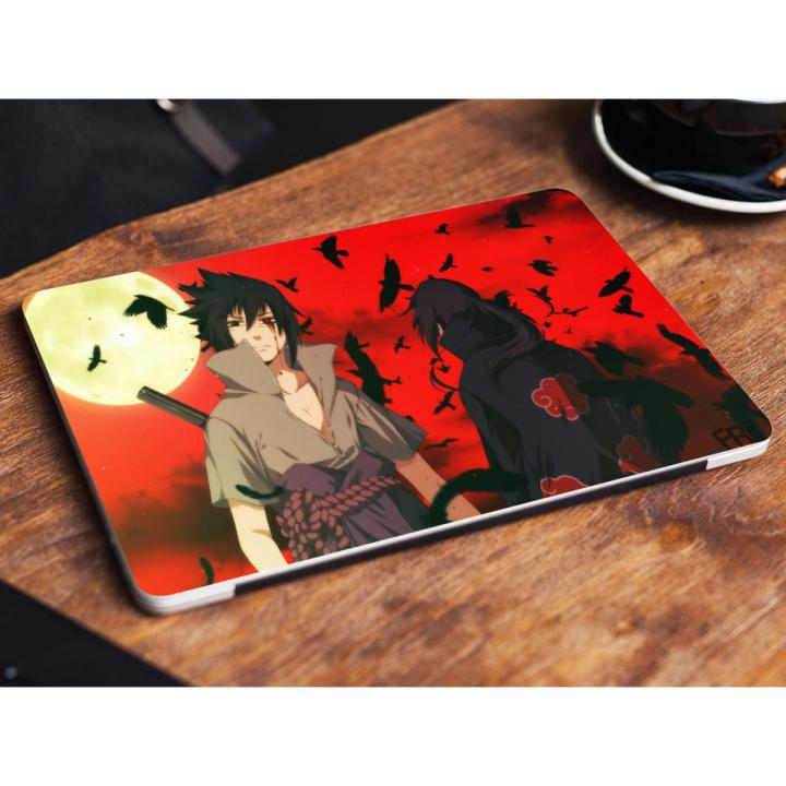 Naruto Itachi  Sasuke Uchiha Laptop Skin Vinyl Sticker Decal, 12 13 13.3 14 15 15.4 15.6 inch Laptop Skin Sticker Cover Art Decal Protector Fits All Laptops