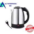 Automatic National Electric Kettle 2 Liter Big Size - Stainless Steel Electric Kettle with LED Light - Electric Kettle for Water Boiling and Tea Making Purpose - Quick Heating Element with Auto Shut Off - 1 Year Warranty. 