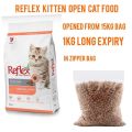 Reflex kitten food. 