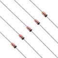 Pack of 25 - Zener Diode 5.6V (5V6) - 0.5W (1/2 watt). 
