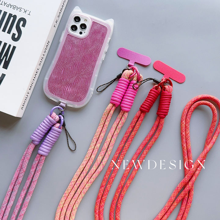 Mobile Robe Chain Mobile Phone Hanging Rope Long Crossbody Outdoor Hiking Hanging Chain ...