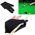 1 Pair - Elastic Fingers Snooker Cue Shooter Gloves for Right and Left Hand. 