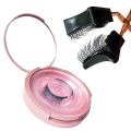Quantum Magnetic Eyelash Soft Magnetic Lashes Natural Lazy Eyelashes With Clips Green Hand. 