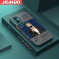 JIUMOO For Oneplus 9 Pro Case With Fashion Roronoa Zoro Side Edge Square Silicone Frosted Transparent Hard Casing New Design soft Cases Full Back Cover Camera Phone Case Shockproof Protection Case. 