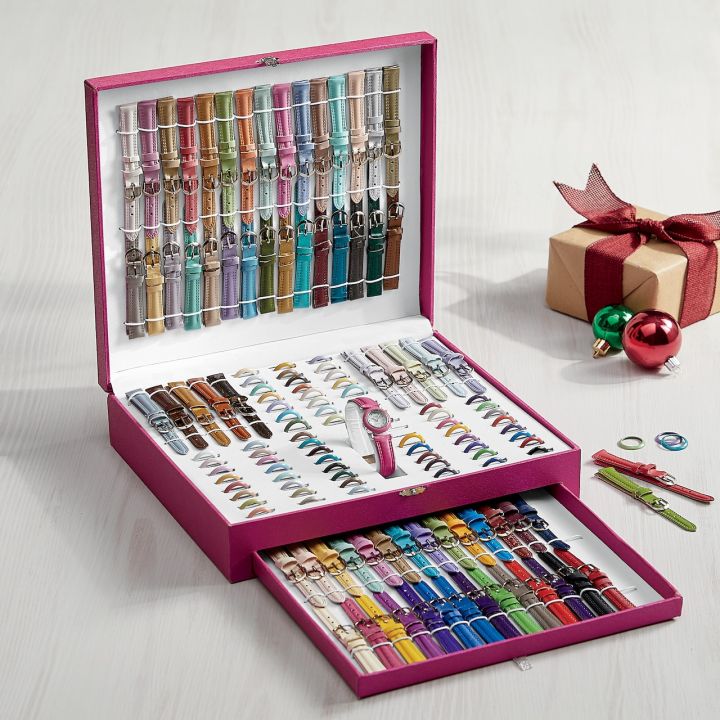21 changeable straps and buzuls interchangeable ladies watch set