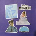 50/25pcs ARIANA GRANDE sticker pack aesthetic all albums mixed rings ideal for skateboards laptop vinyl tracks phone case etc. 