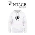 The Vintage Clothing White premium quality SPIDERMAN MARVRLprinted Hoodies For Men / Hoodies For Girls pullover. 