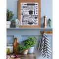 Kitchen Stencil for Wall Painting Scrapbooking Coloring Embossing Album Decorative Paper Card Template ID 560. 