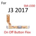 Switch Power ON OFF Button Flex Cable Parts For Samsung Galaxy J3 J5 J7 Pro 2016 2017 Mute Silence Volume Key Part. 