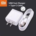 MI Fast Charger, 100% MI quick charge and samsung fast charge supported | Redmi note 8 / Redmi note 9 / Poco m3 / Redmi A1 plus / A2 Plus / Redmi note 9s. 