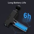 GLUX Massager Machine Body - Glux Massage Gun - M3 Massage Gun with 10 Replaceable Heads - Electric Facial Massager - Body & Head Massager - Foot Massager - Face Massager - Hair Massager - Massager Machine for Legs - Deep Pain Relief & Relaxation Tool. 