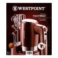 West Point Professional Hand Mixer, WF-9800 (Official Warranty) - Premium Electric Egg Beater Machine Hand Mixer Electric Food Mixer Handheld Egg Beater Blender Cake Beater Coffee Beater Mixer | Quality Product. 