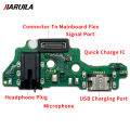 New For Infinix Hot 10 11S 12 Pro 30i S3X Note 7 12 30 S5 Pro USB Charging Connector Board Port Dock Flex Cable With Micro. 
