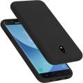 Samsung Galaxy J5 Pro / J6 / J6 Plus / J7 Max / J7 Prime / J7 Pro Soft Silicon Matte Black Back Cover Case Airbag Antishock With Camera Protection Bump. 