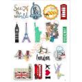 10 Pcs World Tour Places Stickers Pack for Laptop Desk Notebook Phone DIY Stickers - JangoMango Store. 