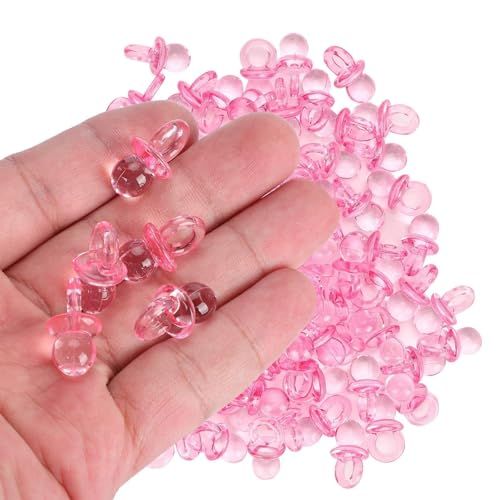 BABY GIRL PACIFIER PROP FOR DECORATION ( PACK OF 50 PCS )