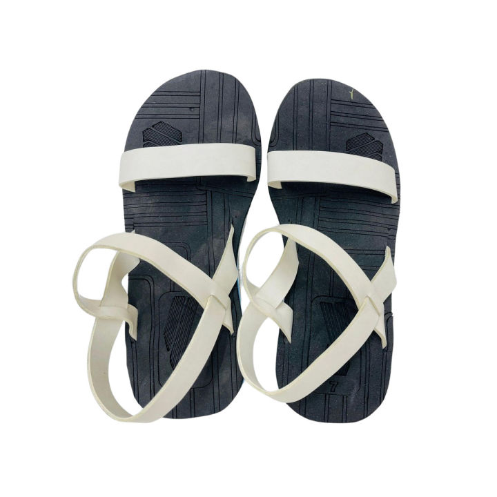 MaAssalama Soft Shoes for Men | Sandals for Tawaf | Tawaf White Chappal | Hajj & Umrah Shoes for Men | Comfortable Tawaf Performing Shoes for Men