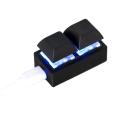 2 Key Custom Macro Programming Shortcut Key Office Game One Hand Copy And Paste Green Shaft Mechanical Keyboard. 
