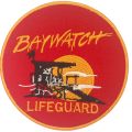 Baywatch Lifeguard Embroidery Iron On Patch Sew On Badge. 