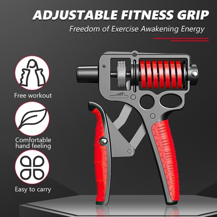 Hand Gripper with Counter Forearm Trainer
