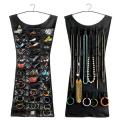 Hanging Jewellery Organizer Double Sided Storage with Hanger Pockets for Holding Necklace Bracelets Rings and Earings. 