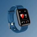 116 Plus Smart Watch Sports Bracelet D13 Color Screen Fitness Tracker Smart Watch Heart Rate Monitor Waterproof Sports Pedometer Bluetooth Blood Pressure Reminder Electronic Sleep Monitoring. 