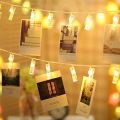 Clip Fairy Led Light - Photo Card Wall Clip Fairy Led String Light - Pack Of 10 Clips. 