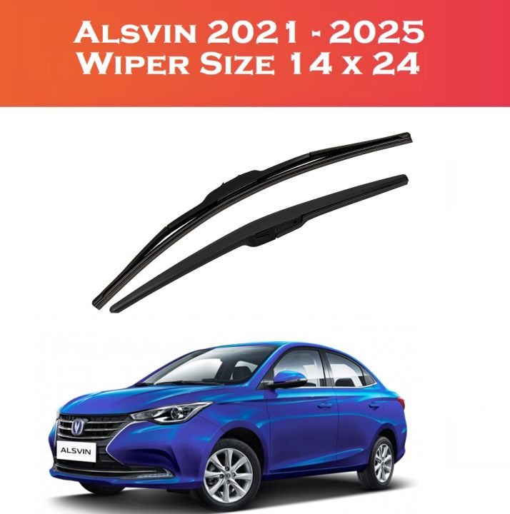 Premium Silicone Wiper Blades for Changan Alsvin 2021–2025 | All ...